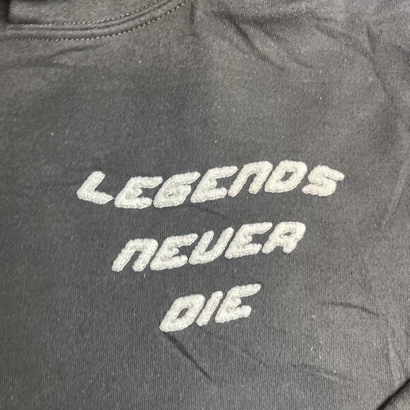 JUICE WRLD x FAZE CLAN Hoodie Colab Legends Never Die” - Sz M - Read - Picture 9 of 14